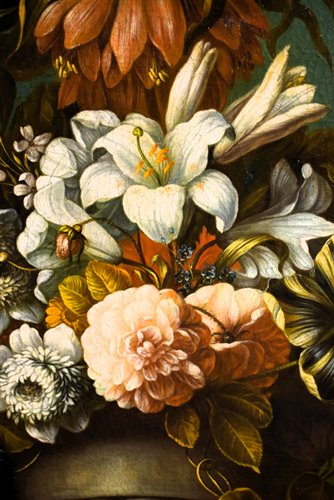 "Nature morte au vase de fleurs"